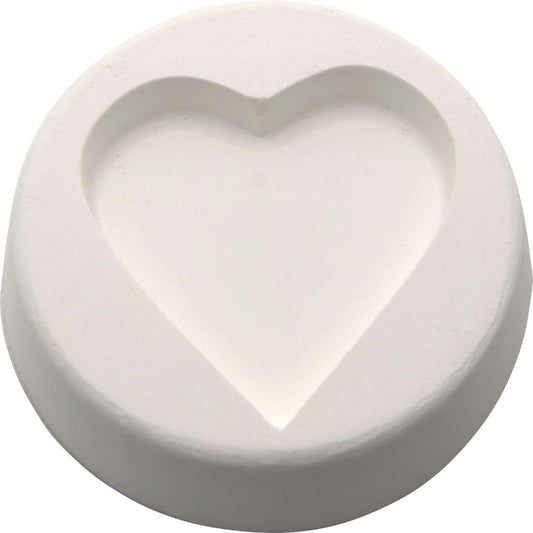heart shaped glass fusing mould
