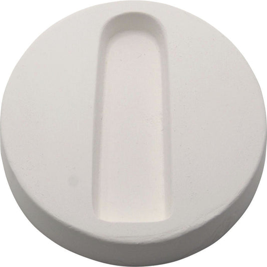 glass fusing mold to make a tall arch shaped pendant